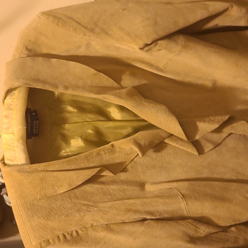Long Suede Jacket fully lined